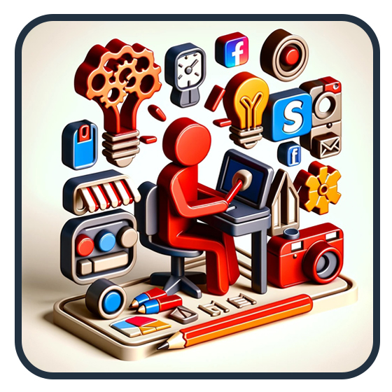 Service-Createur-de-contenu Production de contenu créatif